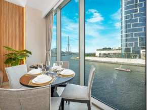 Luxurious 1BHK Apt with Marina Waterfront & Dubai Eye Views in JBR, Marina